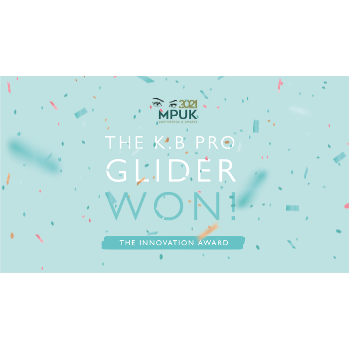 The KB Pro Glider has won the Micropigmentation UK Award for Innovation!
